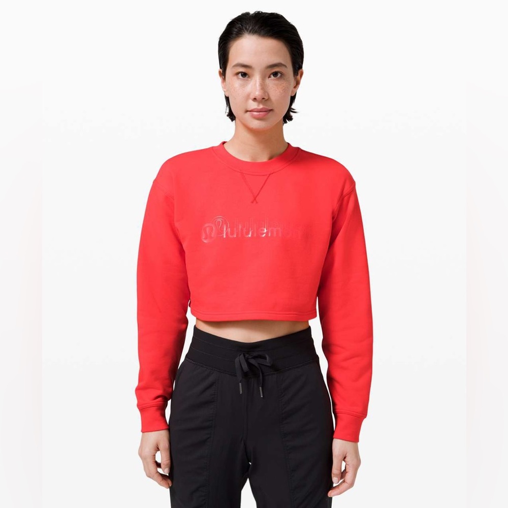 Lululemon Cropped Crew - Picture 5 of 9